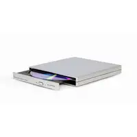 Gembird DVD-USB-02-SV unidad de disco óptico DVD±RW Plata