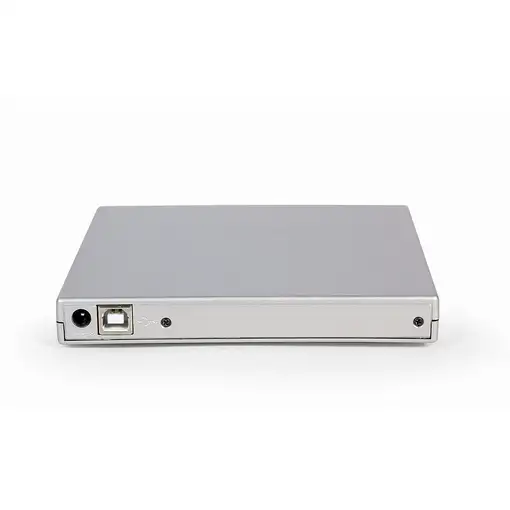 Gembird DVD-USB-02-SV unidad de disco óptico DVD±RW Plata