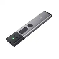Trust Kazun apuntador inalámbricos RF Aluminio, Negro