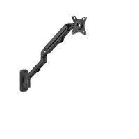Gembird MA-WA1-02 soporte para monitor 68,6 cm (27") Pared Negro