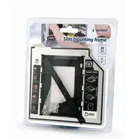 Gembird MF-95-01 panel bahía disco duro 13,3 cm (5.25") Panel de control