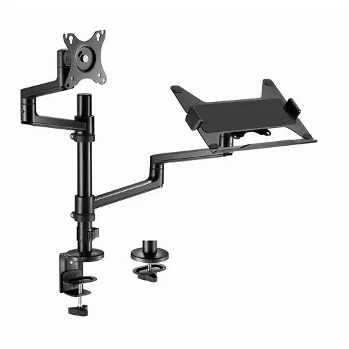 Gembird MA-DA-04 soporte para monitor 81,3 cm (32") Escritorio Negro