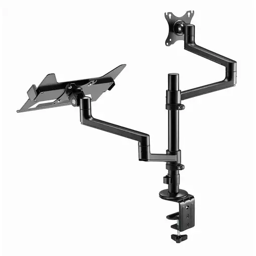 Gembird MA-DA-04 soporte para monitor 81,3 cm (32") Escritorio Negro