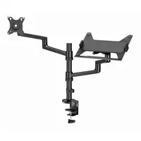 Gembird MA-DA-04 soporte para monitor 81,3 cm (32") Escritorio Negro