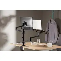 Gembird MA-DA-04 soporte para monitor 81,3 cm (32") Escritorio Negro