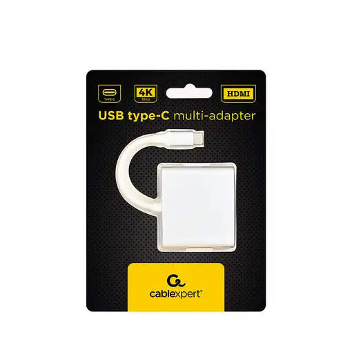 Gembird A-CM-HDMIF-02-SV Adaptador gráfico USB Plata