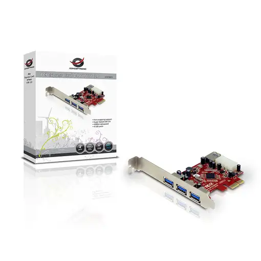 Conceptronic C4USB3EXI tarjeta y adaptador de interfaz Interno USB 3.2 Gen 1 (3.1
