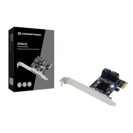 Conceptronic CSATA600EXI tarjeta y adaptador de interfaz Interno SATA, eSATA