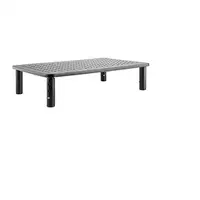 Gembird MS-TABLE-01 soporte para monitor Escritorio Negro