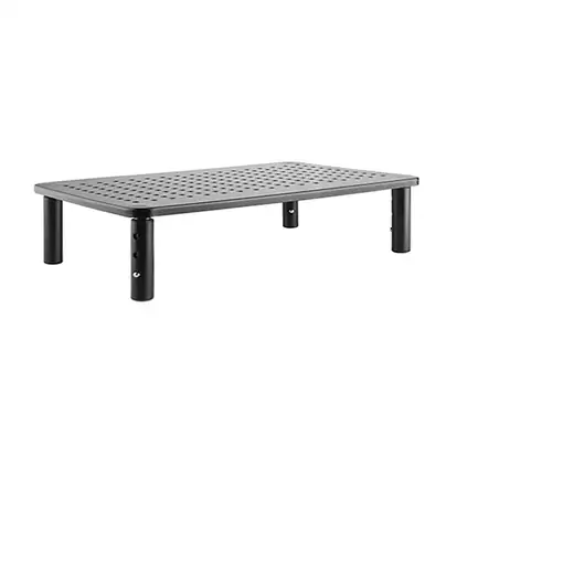 Gembird MS-TABLE-01 soporte para monitor Escritorio Negro