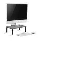 Gembird MS-TABLE-01 soporte para monitor Escritorio Negro