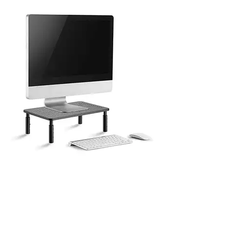Gembird MS-TABLE-01 soporte para monitor Escritorio Negro