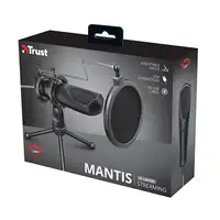 Trust GXT 232 Mantis Negro Micrófono para PC