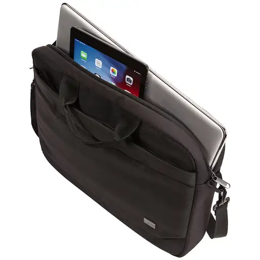 Case Logic Advantage ADVA-116 Black 39,6 cm (15.6") Bandolera Negro