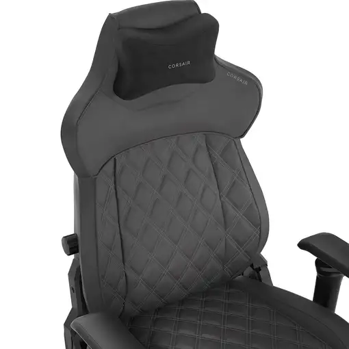 Corsair TC500 LUXE Silla para videojuegos de PC Asiento acolchado Negro