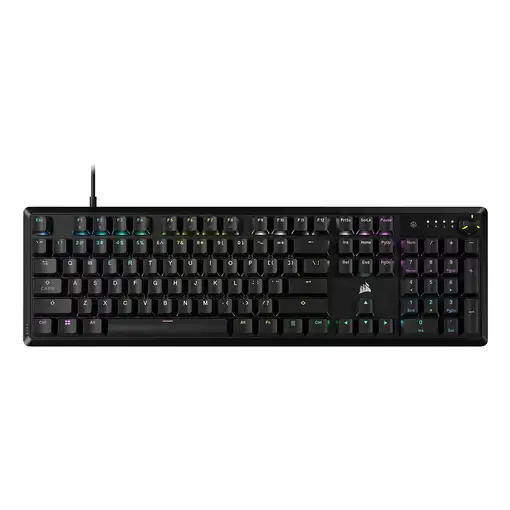 Corsair K70 CORE TKL teclado Juego USB QWERTY Inglés Gris