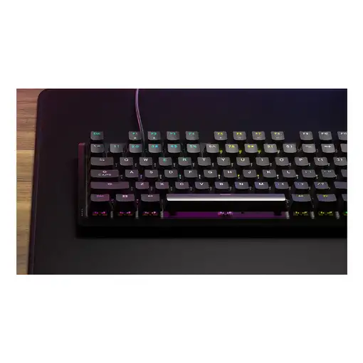 Corsair K70 CORE TKL teclado Juego USB QWERTY Inglés Gris