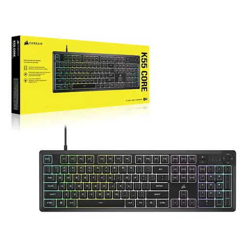 Corsair CH-9226C65-PT teclado Juego USB QWERTY Portugués Negro