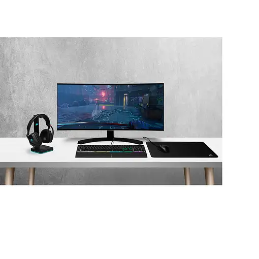 Corsair K55 RGB PRO teclado Juego USB QWERTY Español Negro