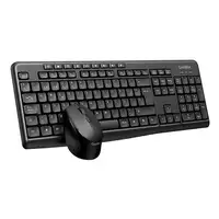 CoolBox COO-KTR-03W teclado Ratón incluido Hogar / Oficina RF inalámbrico QWERTY E