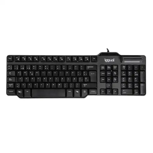 iggual Teclado inteligente CK-ID-DNI SMART negro