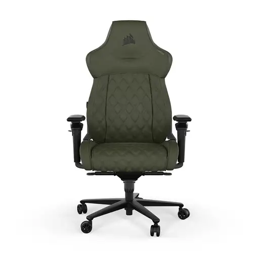 Corsair TC500 LUXE Silla para videojuegos de PC Asiento acolchado Verde