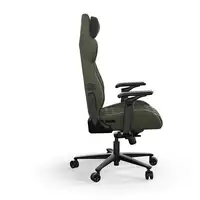 Corsair TC500 LUXE Silla para videojuegos de PC Asiento acolchado Verde