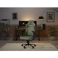 Corsair TC500 LUXE Silla para videojuegos de PC Asiento acolchado Verde