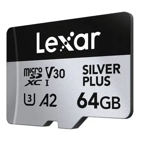 Lexar Professional SILVER PLUS 64 GB MicroSDXC UHS-I Clase 3