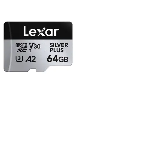 Lexar Professional SILVER PLUS 64 GB MicroSDXC UHS-I Clase 3
