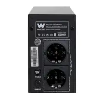 Woxter PE26-062 sistema de alimentación ininterrumpida (UPS) 0,65 kVA 360 W 3 sali