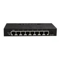 iggual GES8000 No administrado Gigabit Ethernet (10/100/1000) Negro