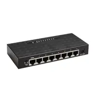 iggual GES8000 No administrado Gigabit Ethernet (10/100/1000) Negro