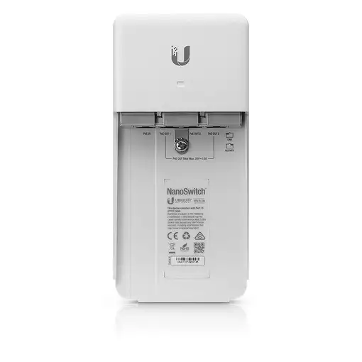 Ubiquiti NanoSwitch Gigabit Ethernet (10/100/1000) Energía sobre Ethernet (PoE) Bl