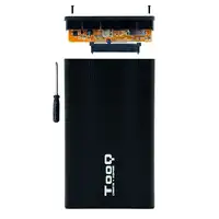 TooQ CAJA HDD 2.5" SATA A USB 2.0 NEGRA