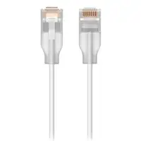 Ubiquiti UACC-Cable-Patch-EL-3M-W cable de red Translúcido, Blanco Cat6