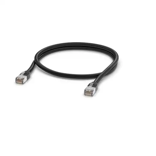 Ubiquiti UACC-CABLE-PATCH-OUTDOOR-1M-BK cable de red Negro Cat5e S/UTP (STP)