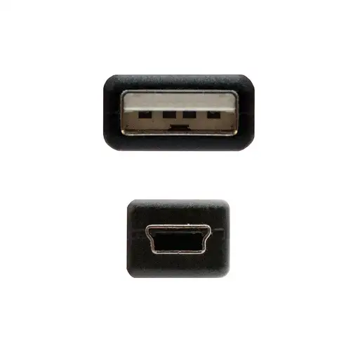 Nanocable CABLE USB 2.0, TIPO A/M-MINI USB 5PIN/M, 0.5 M