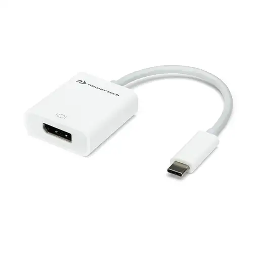 OWC NWTADPTCDP14 adaptador de cable de vídeo 0,108 m USB Tipo C DisplayPort Blanco