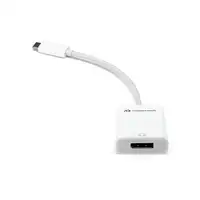 OWC NWTADPTCDP14 adaptador de cable de vídeo 0,108 m USB Tipo C DisplayPort Blanco