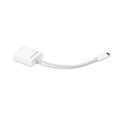 OWC NWTADPTCDP14 adaptador de cable de vídeo 0,108 m USB Tipo C DisplayPort Blanco