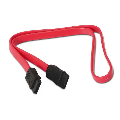 AISENS A130-0153 cable de SATA 0,5 m SATA 7-pin Negro, Rojo