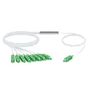 Ubiquiti UF-SPLITTER-8 Cable de fibra óptica e InfiniBand 4,06 m SC 8x SC Blanco