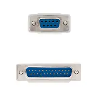Nanocable CABLE SERIE NULL MODEM DB9/H-DB25/M 1.8 M