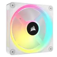 Corsair iCUE LINK QX120 RGB Carcasa del ordenador Ventilador 12 cm Blanco 3 pieza(