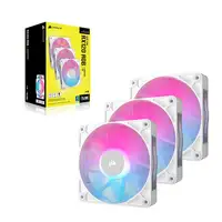 Corsair iCUE LINK RX120 RGB Carcasa del ordenador Ventilador 12 cm Blanco 3 pieza(