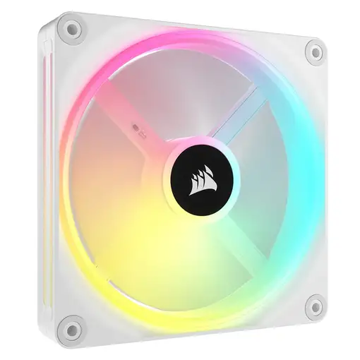 Corsair iCUE LINK QX140 RGB Carcasa del ordenador Ventilador 14 cm Blanco 1 pieza(