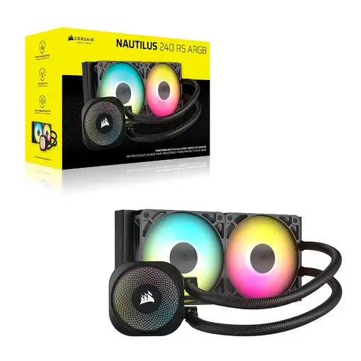 Corsair Nautilus 240 RS ARGB Liquid Procesador Sistema de refrigeración líquida to
