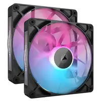 Corsair iCUE LINK RX140 RGB Carcasa del ordenador Ventilador 14 cm Negro 2 pieza(s
