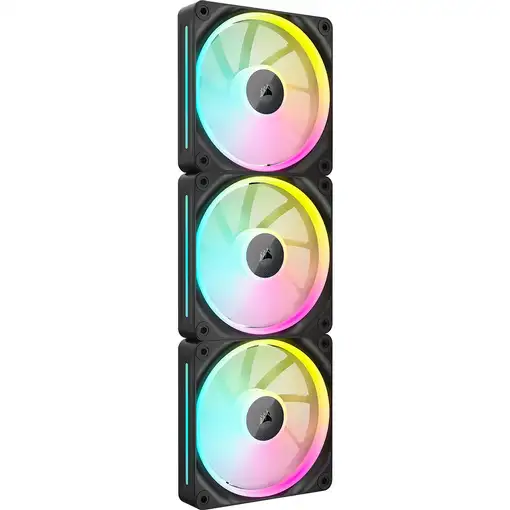 Corsair iCUE LINK LX120 RGB Carcasa del ordenador Ventilador 12 cm Negro 3 pieza(s